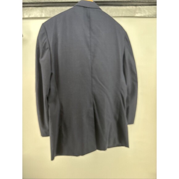 Brooks Brothers Makers Brooksease Navy Houndstooth 2-Button 42R Vintage Blazer - Picture 8 of 8